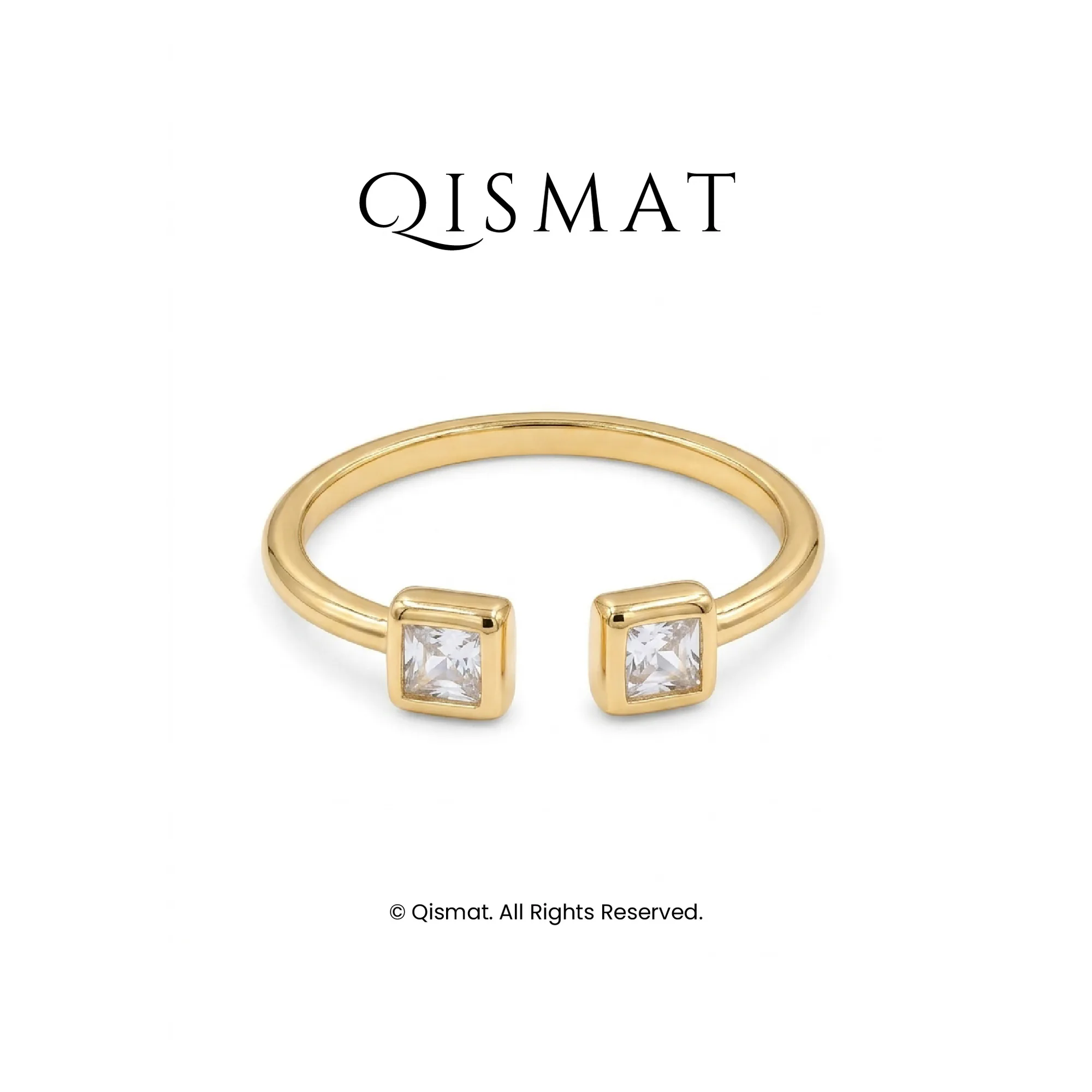 Square Twin Ring