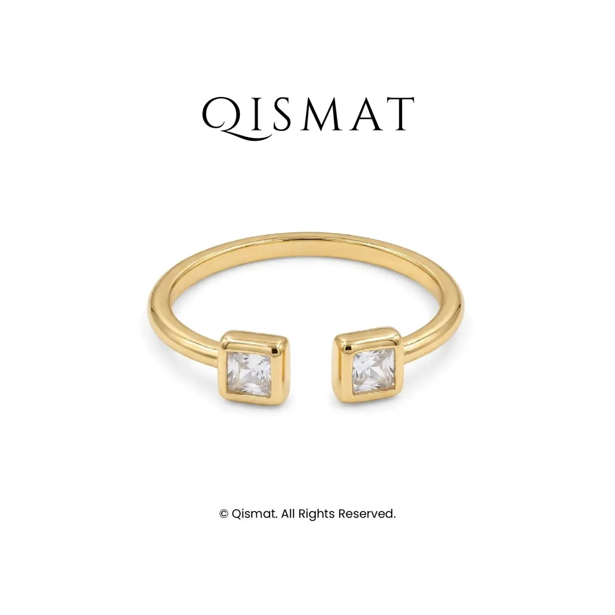 Square Twin Ring